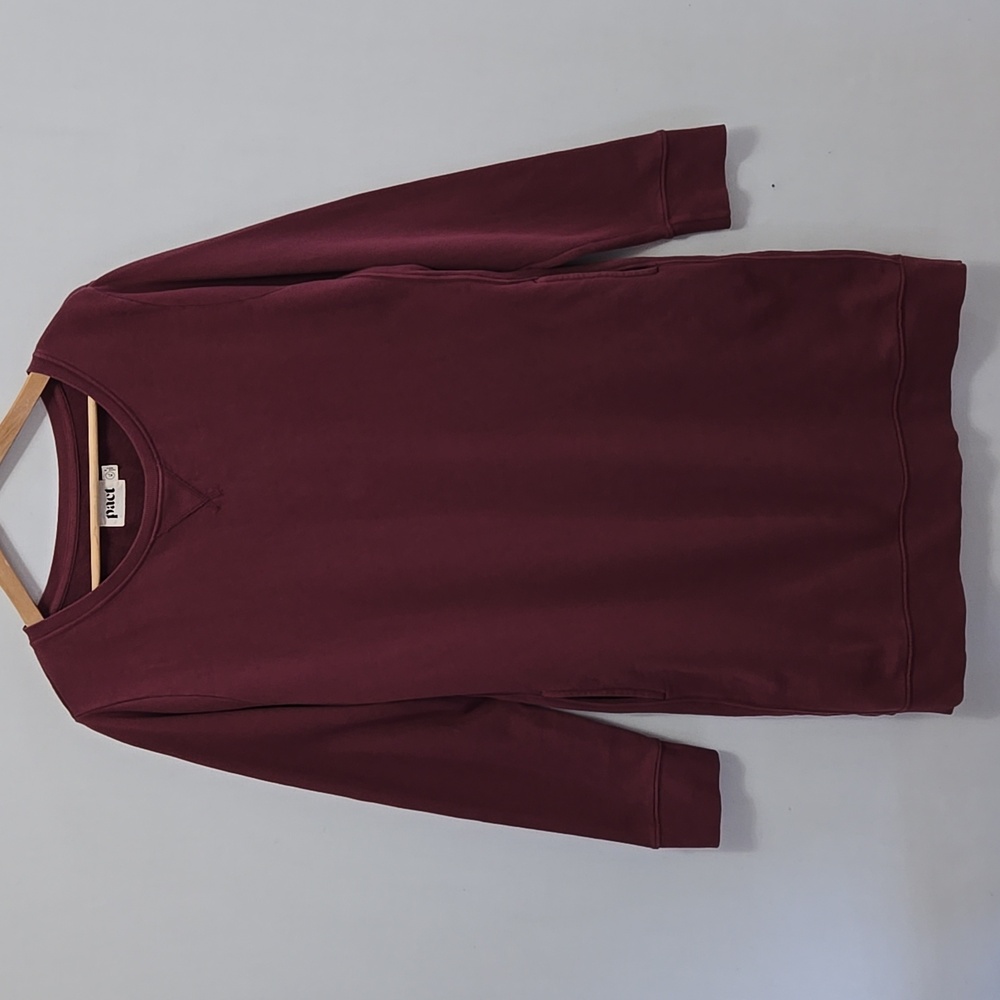 Pact Essential Sweatshirt Dress Size XL Organic Cotton Midi Loungewear - Picture 2 of 11
